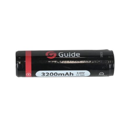 Guide 18650 Li-ion battery without protection 3200mAh 70 mm long (for TN)