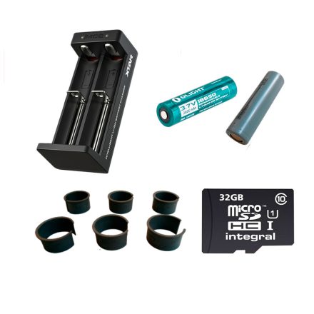KGB NV007A smart kit (32 GB micro SD + charger + 2600 mAh + ring kit)