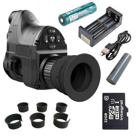 PARD NV007A 16mm night vision clip-on smart kit - ring+extra battery kit+32 GB microSD