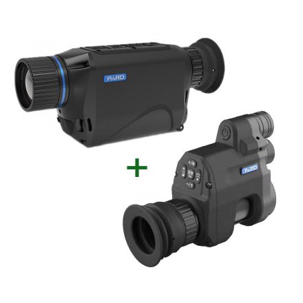 PARD TA32 19mm hőkamera kereső + Pard NV007V 16mm éjjellátó / céltávcső előtét 850nm vetővel